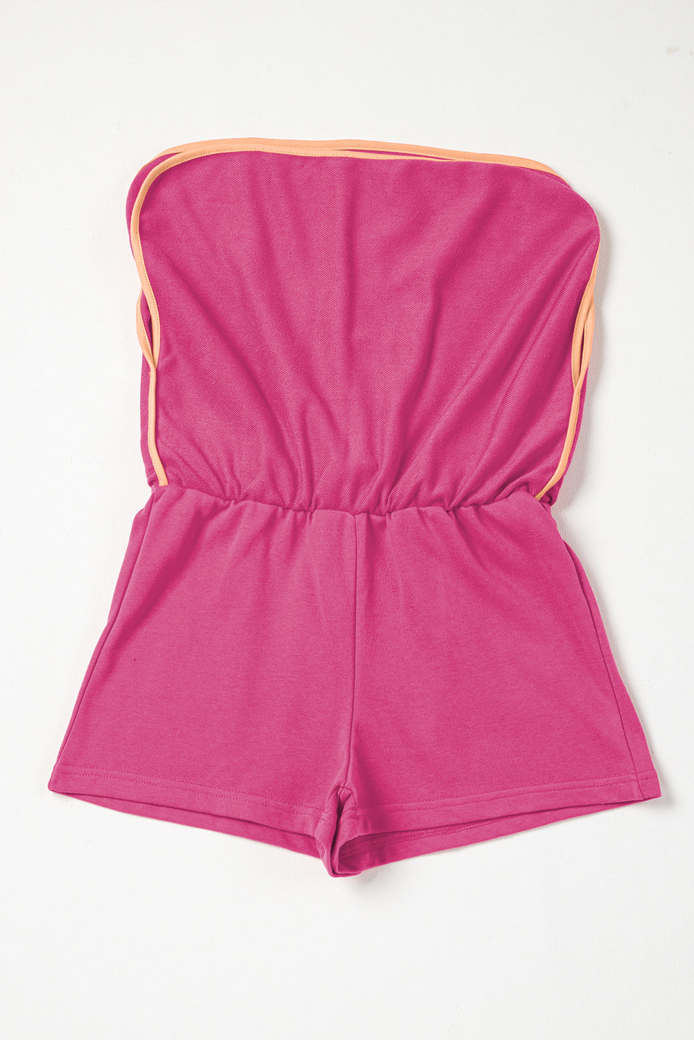 Color Contrast 2-Piece Skirt and Sweatshirt Set