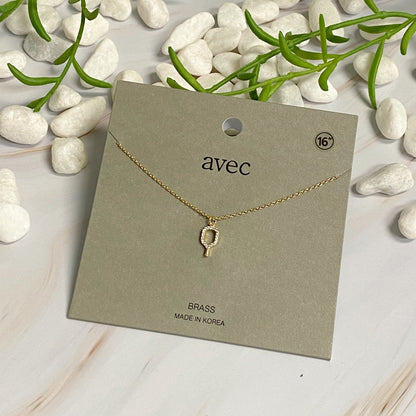 Club Pickleball Necklace