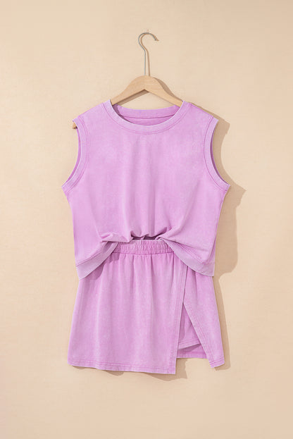 Love Love Lob Split Skirt Set